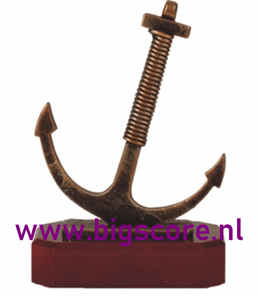Boot Anker Metaalbeeld BEL216